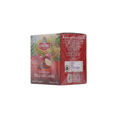 Chá Misto Chileno Maça com Canela Caixa com 10un - 15gr 360-8