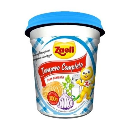 Tempero Completo Zaeli Sem Pimenta 300G
