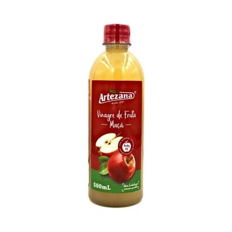 VINAGRE DE MAÇÃ PARA BEBER 500ML  - ARTEZANA