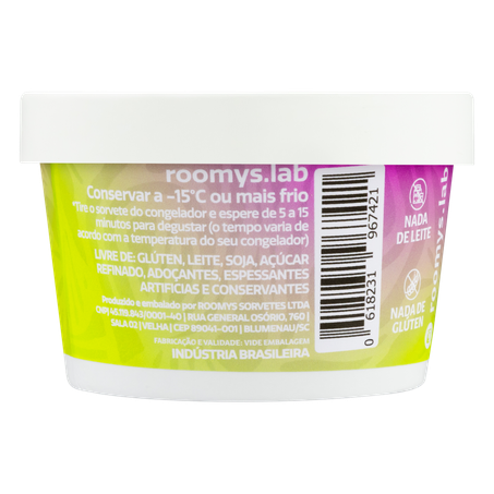 Sorvete Roomys Pistache 240ml 360-2