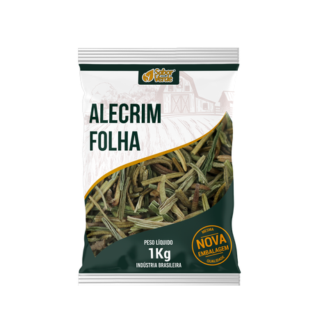 ALECRIM FOLHA 1 KG SABOR VERDE