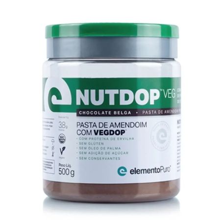PASTA DE AMENDOIM CHOCOLATE BELGA NUTDOP