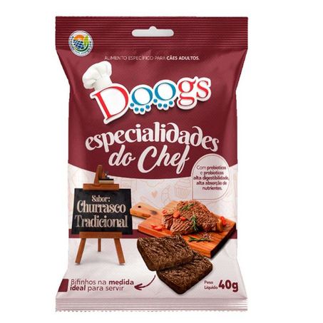 Bifinho Caes Doogs Especialidades 40g Churrasco