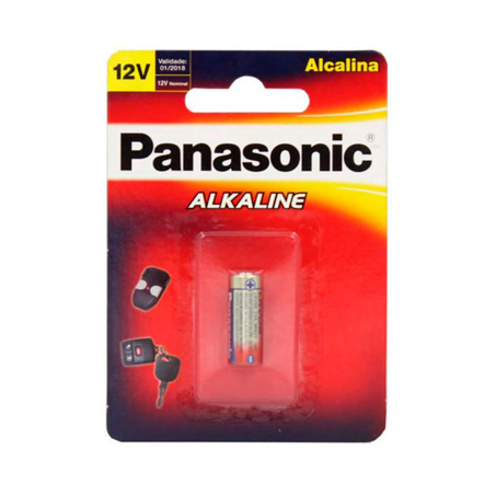 Bateria Panasonic Alcalina 12V com 1 unidade