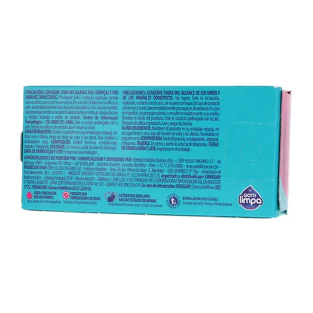 Detergente Sanitário Gota Limpa Pastilha Adesiva Caixa 3un 360-20
