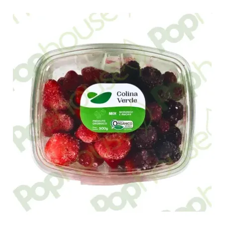 MIX MORANGO E AMORA ORGANICAS 500G - COLINA VERDE
