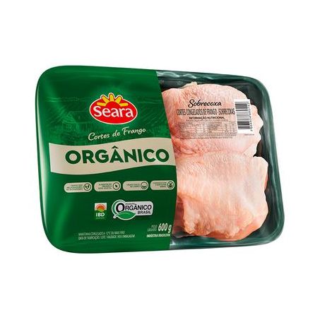 SOBRECOXA DE FRANGO SEARA ORGANICO 600G
