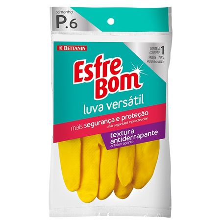 LUVA ESFREBOM VERSÁTIL PEQUENA