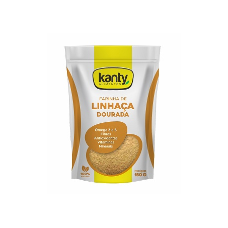 Farinha de Linhaça Dourada Kanty Pacote 150g