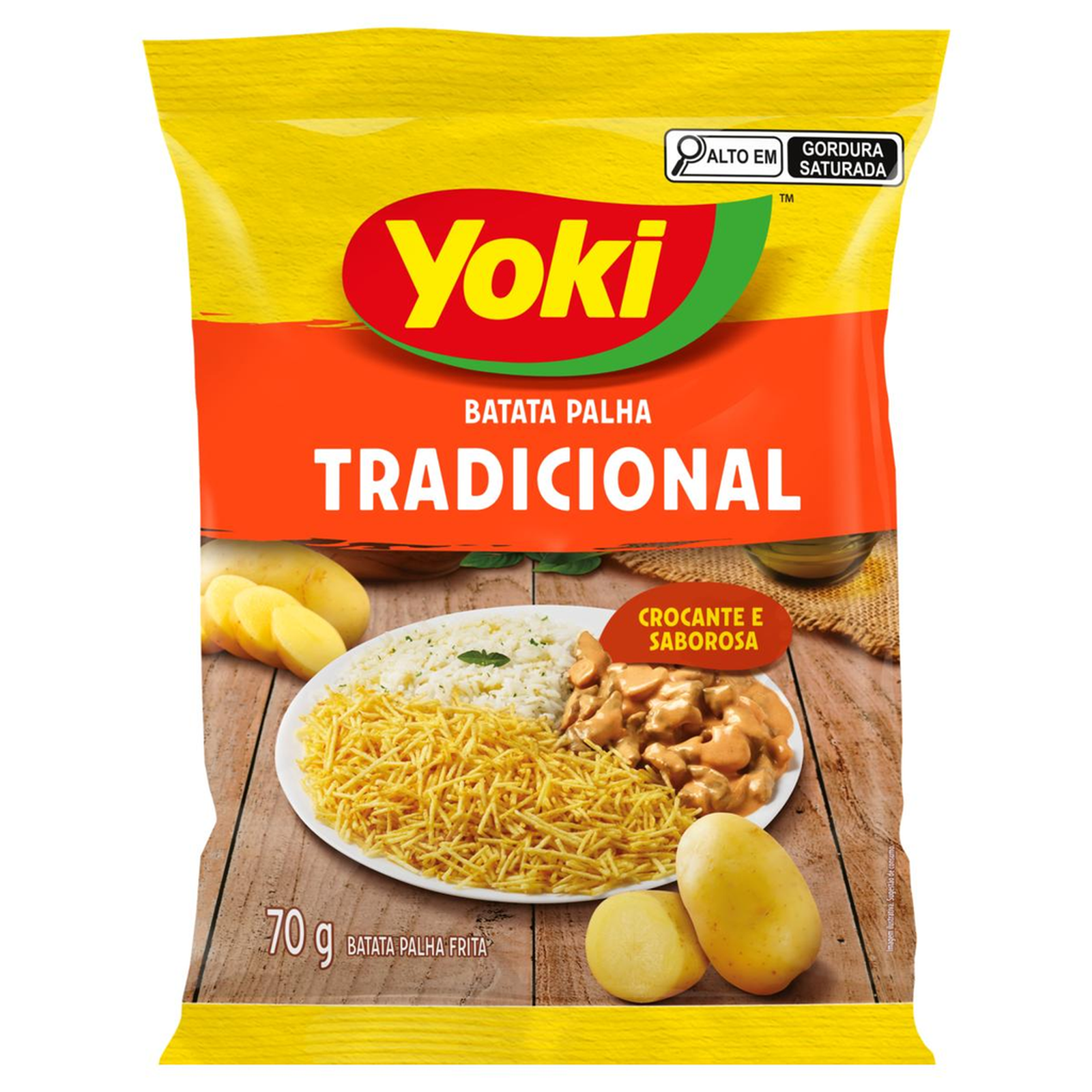 Batata Palha Yoki 70g - Tradicional