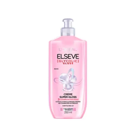 CREME PARA PENTEAR ELSEVE 250ML GLYCOLIC GLOSS