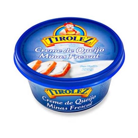 Creme De Queijo Minas Frescal Tirolez Original 150g