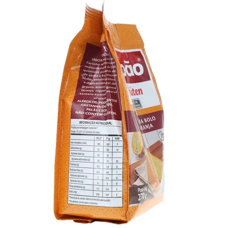 MISTURA BOLO TIO JOÃO LARANJA 270G 360-29