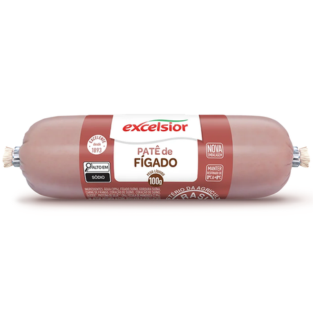PATÊ EXCELSIOR FÍGADO 100G