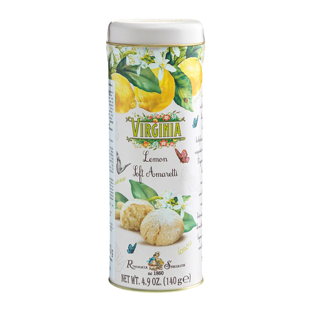 BOLACHA LATA DE AMARETTI MACIO 140G LIMAO