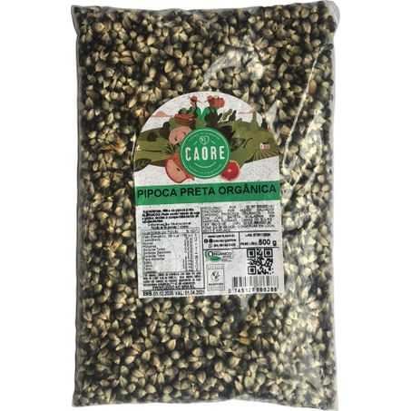 PIPOCA PRETA CAORE 500G