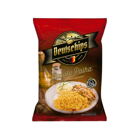 BATATA PALHA TRADICIONAL DEUTSCHIPS 300 G         