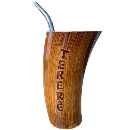 Copo terere plastico + bomba un