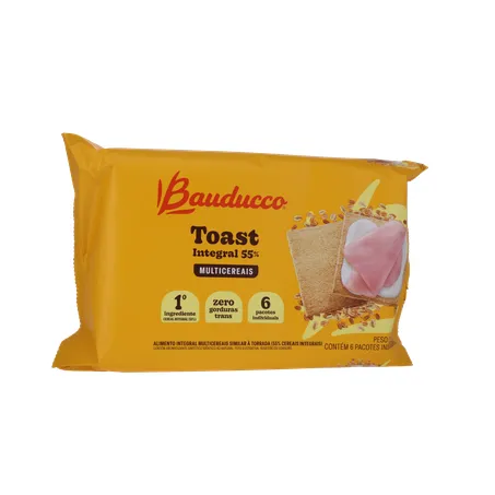 TORRADA BAUDUCCO TOAST MULTICEREAIS 128G 360-35
