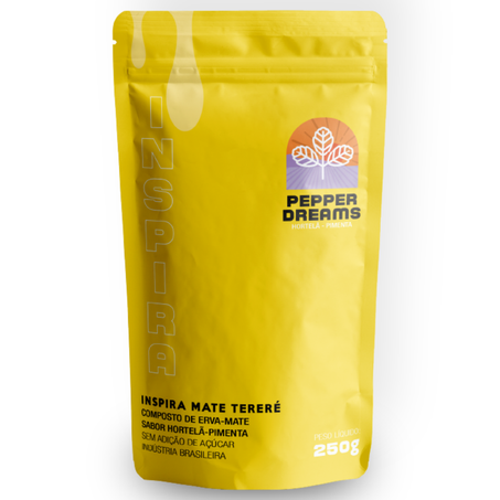 Erva mate inspira mate 250gr terere hortela pimenta