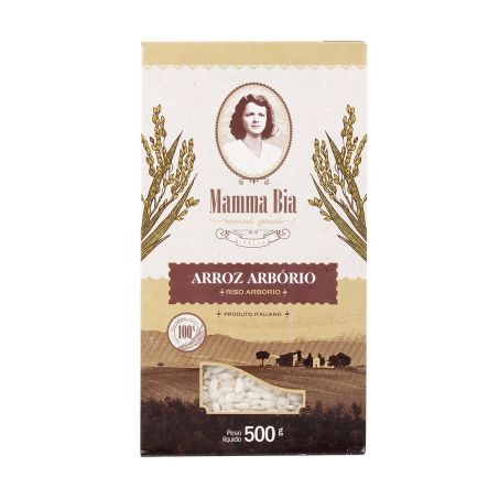 Arroz Mamma Bia Arbório 500G