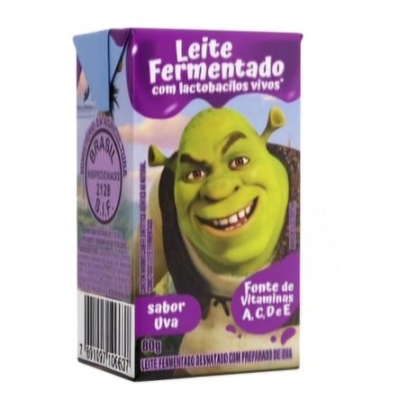 LEITE FERMENTADO BATAVO SHREK UVA TP 80G