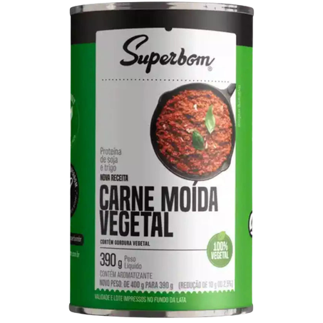 Carne Vegetal 400g  - SuperBom