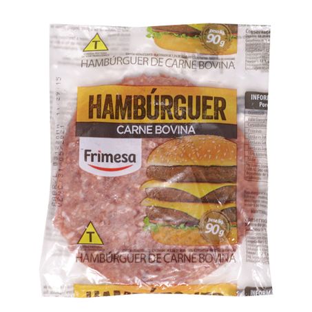 Hamburguer bovino frimesa 90g