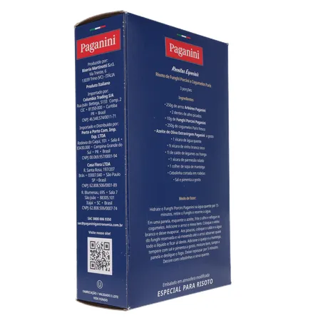 Arroz Arbório Paganini Caixa 1Kg 360-13
