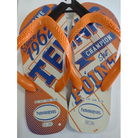HAVAIANAS KIDS ATHLETIC BRANCO 33/34