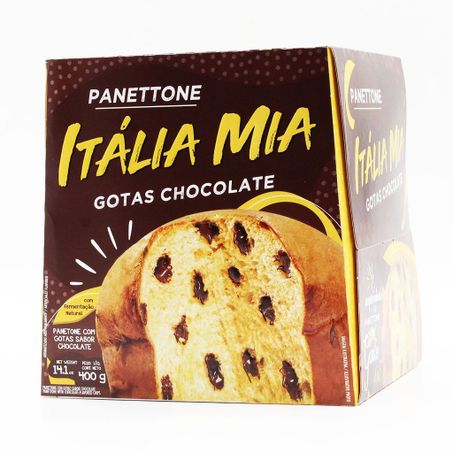 Panettone frutas cristalizadas italia mia 400g