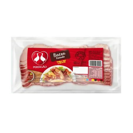 Bacon Defumado Fatiado Perdigão 250g