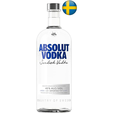 VODKA ABSOLUT 1L
