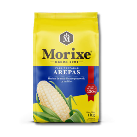 Farinha Milho Morixe 1kg Arepas