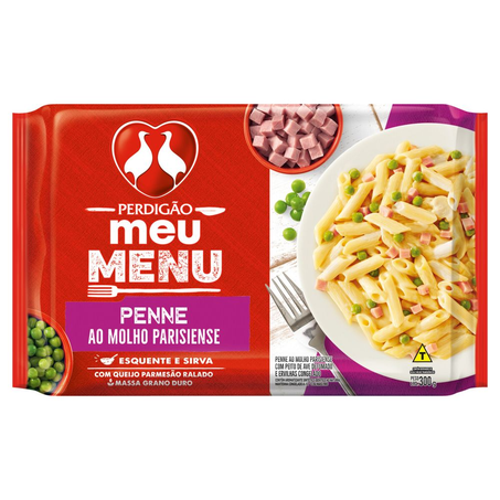 Penne Perdigão Molho de Parisiense caixa com 300G