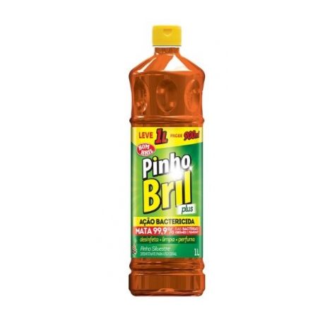 Desinfetante pinho bril plus silvestre 1l