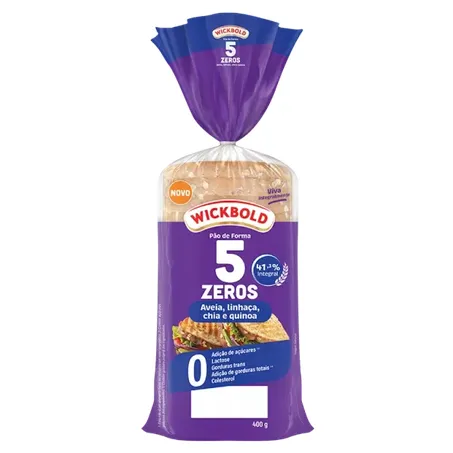 Pao wickbold forma 5 zero aveia/linhaca