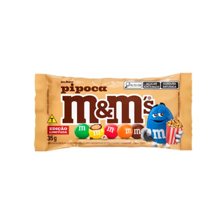 Confeito pipoca m&ms 35g
