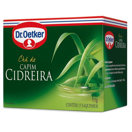 CHÁ DR OETKER CAPIM CIDREIRA 15G
