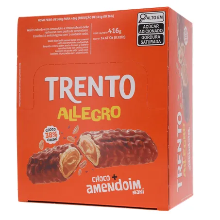 Choc wafer trento allegro 26g c/16 360-2