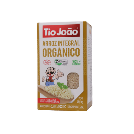 ARROZ TIO JOÃO INTEGRAL ORGÂNICO 1KG 360-2