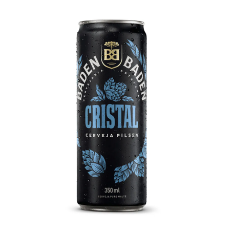 CERVEJA BADEN CRISTAL PURO MALTE 350ML