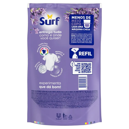 LAVA ROUPAS LÍQUIDO SURF LAVANDA SC 900ML 360-1