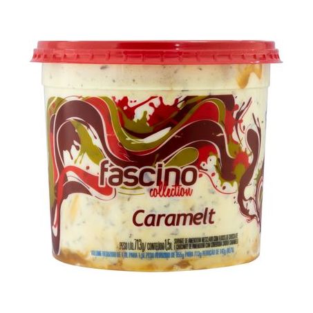 SORVETE FASCINO CARAMET 1,5L