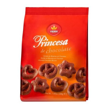 Biscoito Princesa Chocolate Sortidos 200G