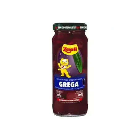 AZEITONA ZAELI GREGA 200G