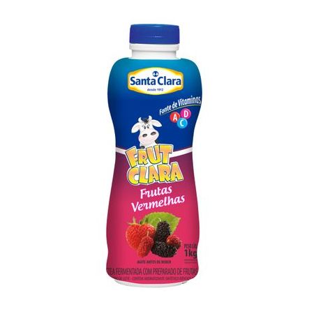 Frut clara sabor frutas vermelhas 1kg