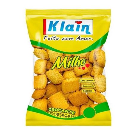 Biscoito de milho klain 500g