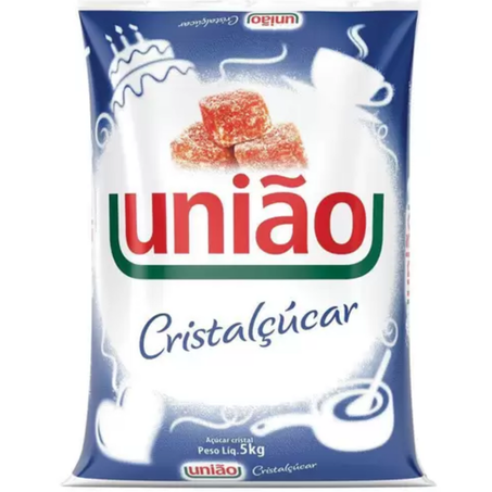 Acucar cristal uniao 5kg cristalcucar