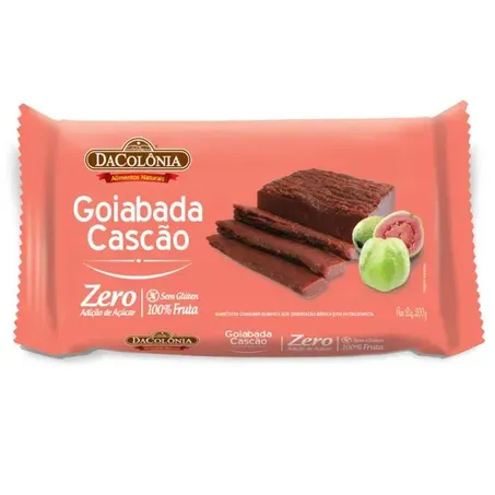 GOIABADA CASCÃO ZERO 200G - DA COLONIA